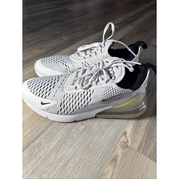 Nike Air Max 270 Low White And Black Womens Size 9 - Picture 12 of 16